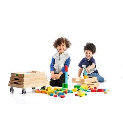 عربة المكعبات 