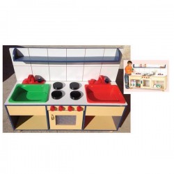 زاوية مطبخ خشبي