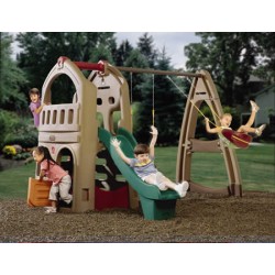 لعبة بيت للتسلق مع سحسيلة ومرجيحة