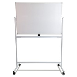 لوح أبيض مغناطيسي متحرك على الوجهين 180*90
