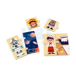 مجموعة ألغاز المهنة المطابقة  مجموعة ألغاز المهنة المطابقة