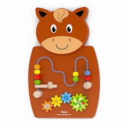 لوحة جداریة على شكل حصان حجم صغير