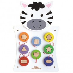 لوحة جداریة على شكل الحمار الوحشي حجم صغير