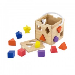 مطابقة المكعب  مع الشكل